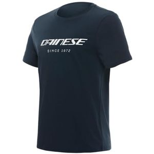 Dainese - Essence Wordmark T-shirt, T-shirt met korte mouwen en ronde hals, heren, koolstof, XL, koolstof., XL