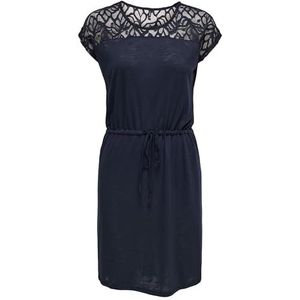 Onlsindy Life S/S O-Neck Mix Dress JRS, navy blazer, S