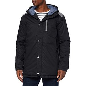 Armor Lux Herenparka, waterafstotend, Marlon - zwart - Large