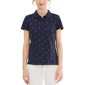 ESPRIT Dames T-Shirt, meerkleurig (navy 2 401), XL