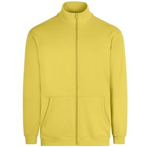 Mukua SZ270U Cooper, uniseks sweatshirt met ritssluiting, zomergeel, maat 4XL, zomergeel, 4XL