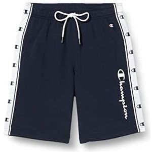 Champion Legacy American Tape Heavy Powerblend Terry Logo bermuda shorts, marineblauw, S voor heren