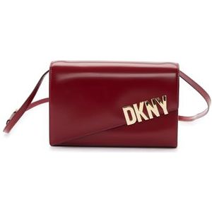 DKNY Dames Alison Convertible Clutch Shoulder Bag, Red, rood