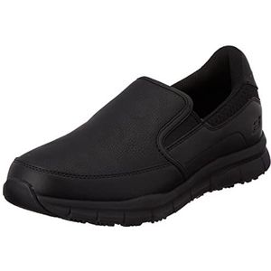 Skechers Nampa Groton Loafer voor heren, Zwart Synthetisch Pu, 42 EU