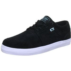 Globe Panther GBPANTHER Uniseks sneakers voor volwassenen, Zwart Black Aqua 10934, 42.5 EU