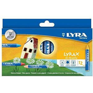 LYRA L5701120 waskrijt, reusachtig, Ø 14,5 mm, 12 stuks