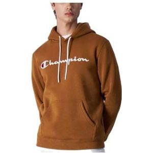 Champion Legacy American Classics-Powerblend fleece sweatshirt met capuchon voor heren, Lichtbruin, S