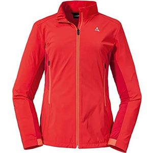 Schöffel Dames Softshell JKT Avdalen L sportieve wandeljas van Venturi met 4-weg stretch, waterafstotend, licht zomerjack