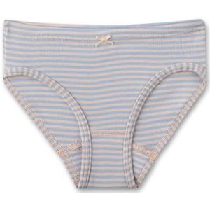 Sanetta Jazzpants voor meisjes, blauw, hoogwaardige en duurzame onderbroek voor meisjes van biologisch katoen. Ondergoed voor meisjes, blauw, 80