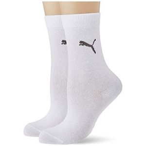 PUMA Unisex Kids Clssc Sokken (2 stuks), wit, 26 EU