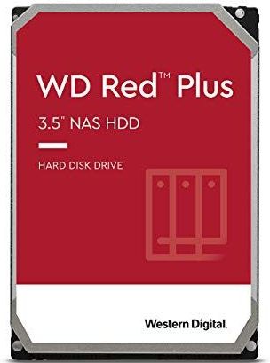 WD Red Plus - 8 TB - NAS Server - 3.5 inch - 7200 RPM