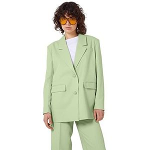 Noisy may Klassieke blazer voor dames, Quiet Green, S