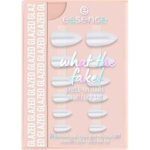 essence - what the fake! - Nagelverzorgingsset - Glazed - 28 st