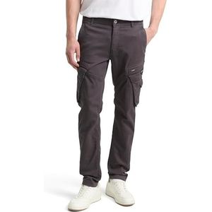 Tom Tailor - TAPERED SWEAT CARGO - Cargobroek - Grijs
