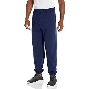 Jerzees Heren NuBlend Fleece Joggers & Joggingbroek, Katoenmix, maten S-3X, Donkerblauw, M