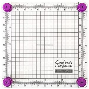 Crafter's Companion Stempelen Platform-4 ""x 4