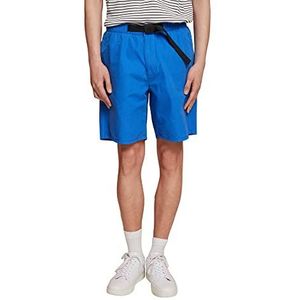 ESPRIT Shorts met trekkoord, bright blue, 32W