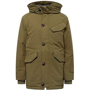 G-STAR Vodan gewatteerde parka met capuchon voor heren, Groen (schaduw olijf D22713-A281-B230), M
