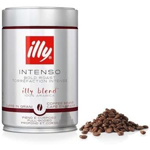 illy Koffie, Intenso koffiebonen, Bold Roast, 100% arabica koffiebonen, 250 g