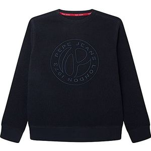 Pepe Jeans Otten Sweatshirt voor jongens, Blauw (Dulwich), 16 Jaren