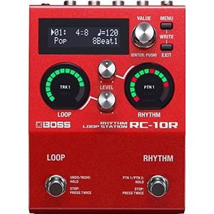 BOSS RC-10R Rhythmic Loop Station van de volgende generatie voor moderne song performers