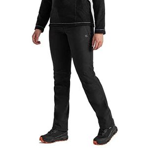 Craghoppers Dames Airedale broek wandelbroek, zwart, 16 korte