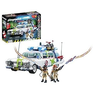 Playmobil Ghostbusters 9220 Ecto-1, With Light and Sound Effects, For Children Ages 6+