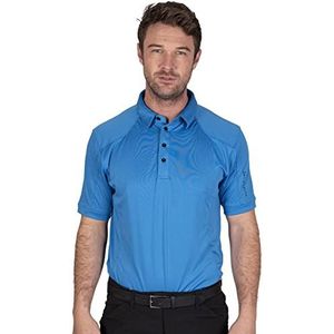 Island GREEN Mens 2022 IGTS1648 Prestaties Coolpass Golf Polo Shirt