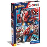 Spiderman Puzzel (2x60 Stukjes)