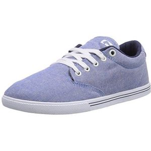 Globe Lighthouse-Slim GBLIGHTHS, uniseks sneakers voor volwassenen, Blauw Blauw Chambray Wit 13200, 40.5 EU
