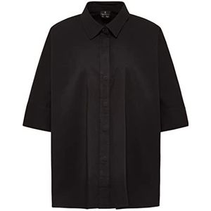 Colina Dames oversized blouse 31223517-CO02, zwart, M, zwart, M