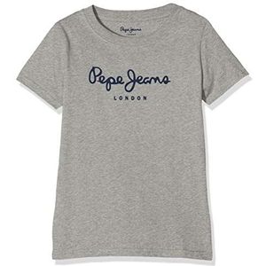 Pepe Jeans Art N T-shirts voor jongens, 933Grey Marl, 14 Jaren
