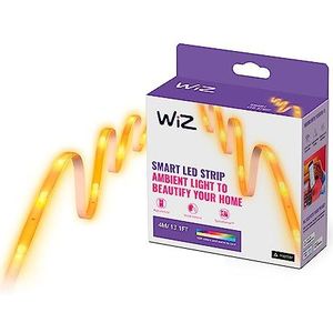 WiZ LED Strip 4 Meter - Gekleurd en Wit Licht - Slimme Lichtstrip - Wi-Fi