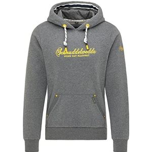 yuka Heren Hoodie 36613759-YU01, Grijs Melange, M, grijs melange, M