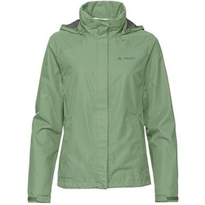 VAUDE Escape Bike Light Jacket voor dames, lichte 2-laagse regenjas, betrouwbare regenbescherming op de fiets, dunne mesh-voering, capuchon in de kraag, reflecterende elementen, eco-afwerking