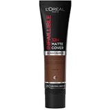 L'Oréal Paris Infaillible 32H Matte Cover Foundation 380, langdurige vloeibare make-up met neutrale ondertint, hoge dekking, formule met 4% niacinamiden, water- en veegvast, 1 x 30 ml