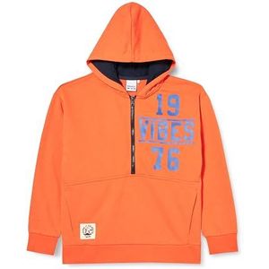 Primigi Dribbler Sweatshirt met capuchon voor kinderen en jongens, Oranje, 12 jaar