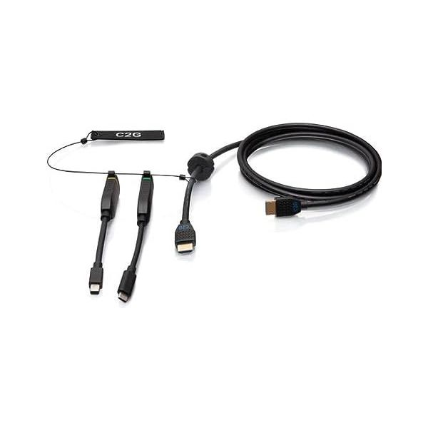 HTGuoji Adaptateur Micro USB vers HDMI USB 2.0 vers HDMI 50 cm.