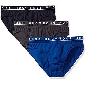 Hugo Boss herenslips (verpakking van 3 stuks), True Blue/Sky Captain/gesmeed ijzer, M.