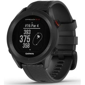 GARMIN Approach S12, Golf Horloge, Health Smartwatch, GPS, Met Afstandsmeting en Green Weergave, Baankaarten, 1,3-Inch Display, 30 uur Batterijduur