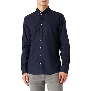 Hackett London Heren Flannel Multi Shirt, Navy, L