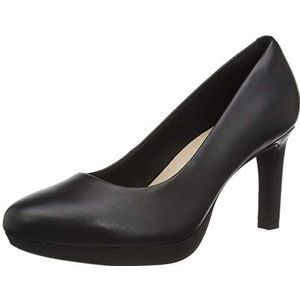 Clarks Ambyr Joy Pumps voor dames, zwart leder, 37 EU