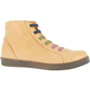 Andrea Conti Damessneakers met veters, camel/bruin, 37 EU, Camel Brown, 37 EU
