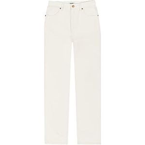 Wrangler Dames MOM Straight Jeans, Vintage White, W26 / L32, vintage wit, 26W x 32L