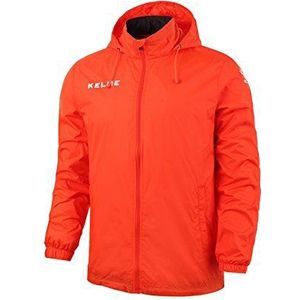 KELME Kid Windproof Jacket regenjas, kinderen, oranje, 160