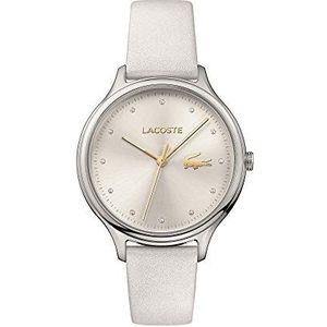 Lacoste Analoog kwartshorloge voor dames met leren armband 2001005