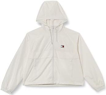 Tommy Jeans - TJW Essential Windbreaker - Bodywarmer - Wit - Ecru