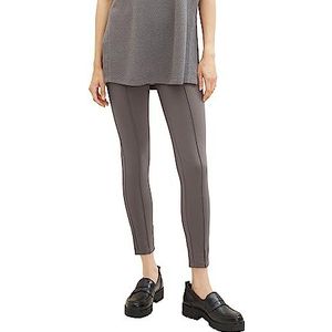 TOM TAILOR Dameslegging met siernaad, 32251-dark mineral grey, 38W x 28L