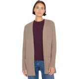 Cecil - Cardigan - Toffee Cream Melange - Open en Lange Mouwen