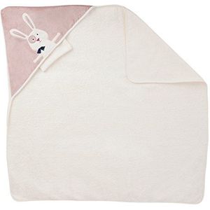 LITTLE BAND Badcape/handschoen konijn beige